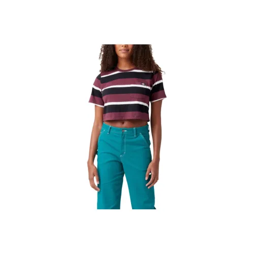 Dickies Crop Tops Women's Burgundy