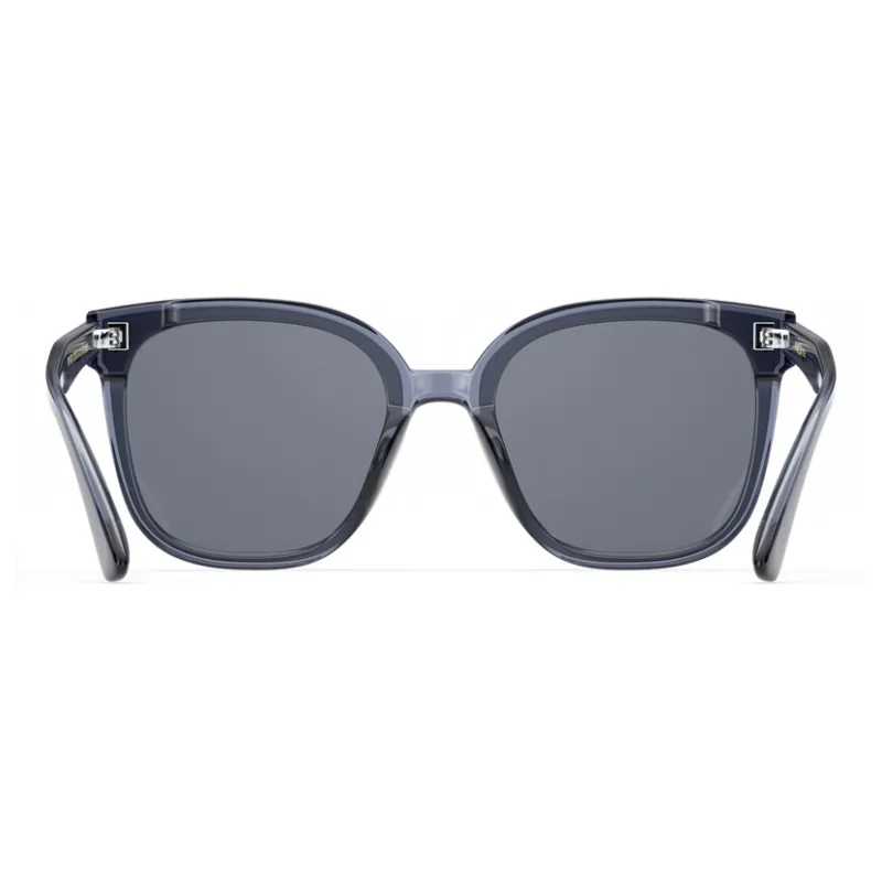 PARZIN Plate Frame EMS Square Sunglasses Unisex-5