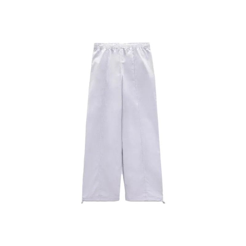ZARA Casual Pants Women's Light Purple-1