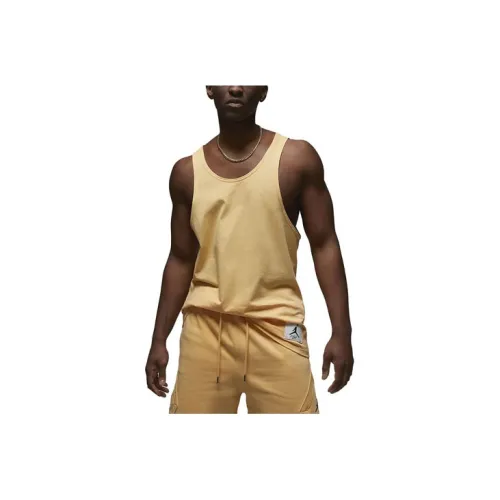 Jordan Tank Tops Men Gold