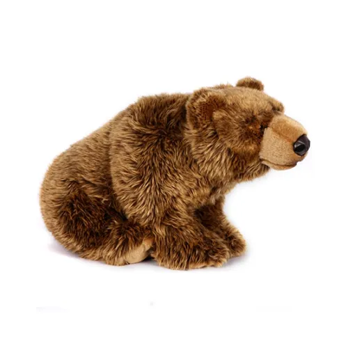 Hamleys Animal Collection Brown Bear Dolls Plush Doll 23cm Height