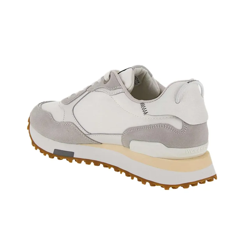 WOOLRICH Low-Top Sports Casual Shoes Women's Gray White-3