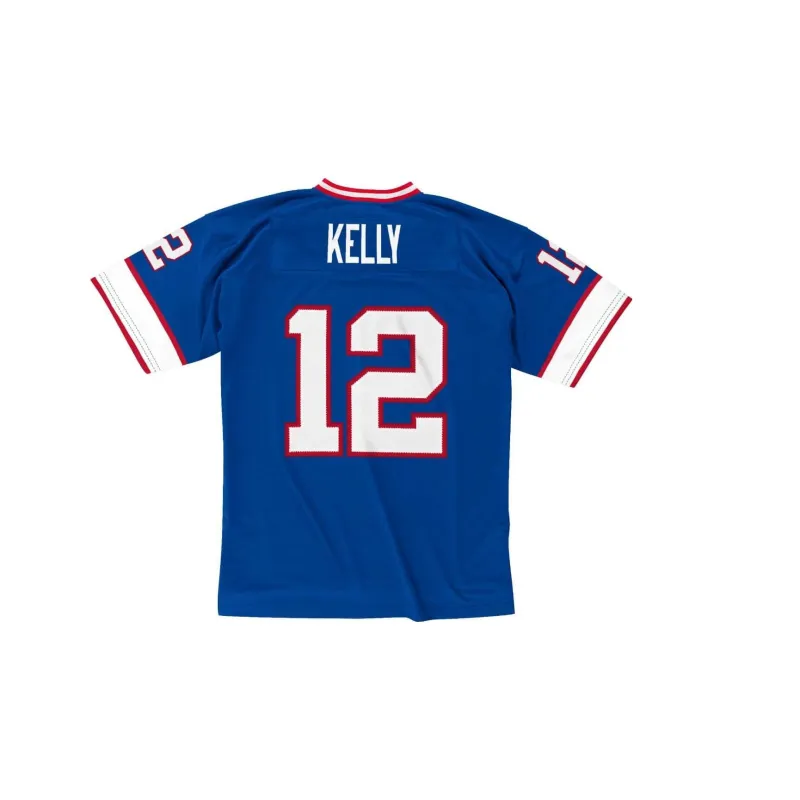 Mitchell Ness 'NFL Buffalo Bills 1990 Jim Kelly' Legacy Jersey T shirt-1