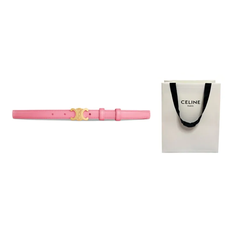CELINE Leather Belts Women's-3