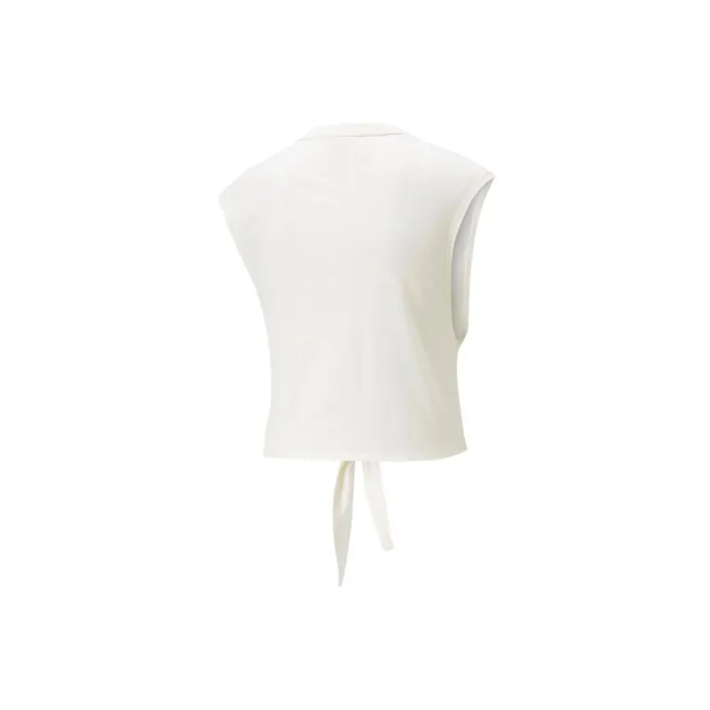 PUMA T Shirts Women's White-1