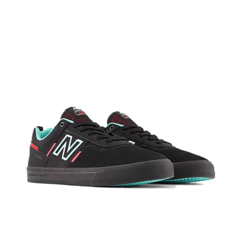 New Balance Numeric 306 'Black/Electric Red' Sneakers-2