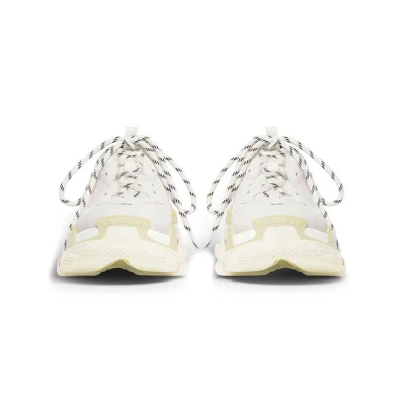 Balenciaga Triple S Mules 'White Double Foam And Mesh' Women's-4