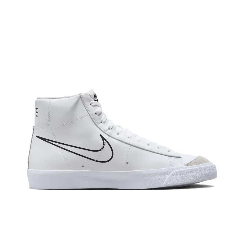Nike Blazer Mid 77 Multi Swoosh White Multi Color-1