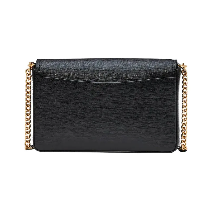 Kate Spade Leather Envelope Bag Wallet Crossbody Bag Shoulder Bag Women's Black-2
