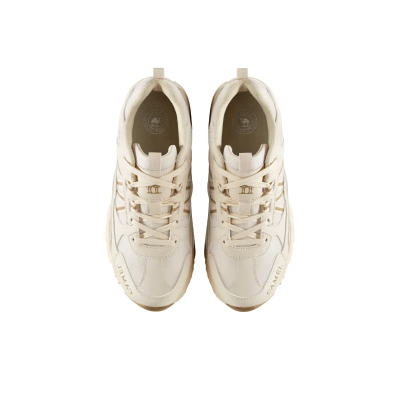 CAMEL Panlong 2.0 Transparent Mesh Cushioning Anti Slip And Wear Resistant Low Top Outdoor Shoes Women's Beige-2