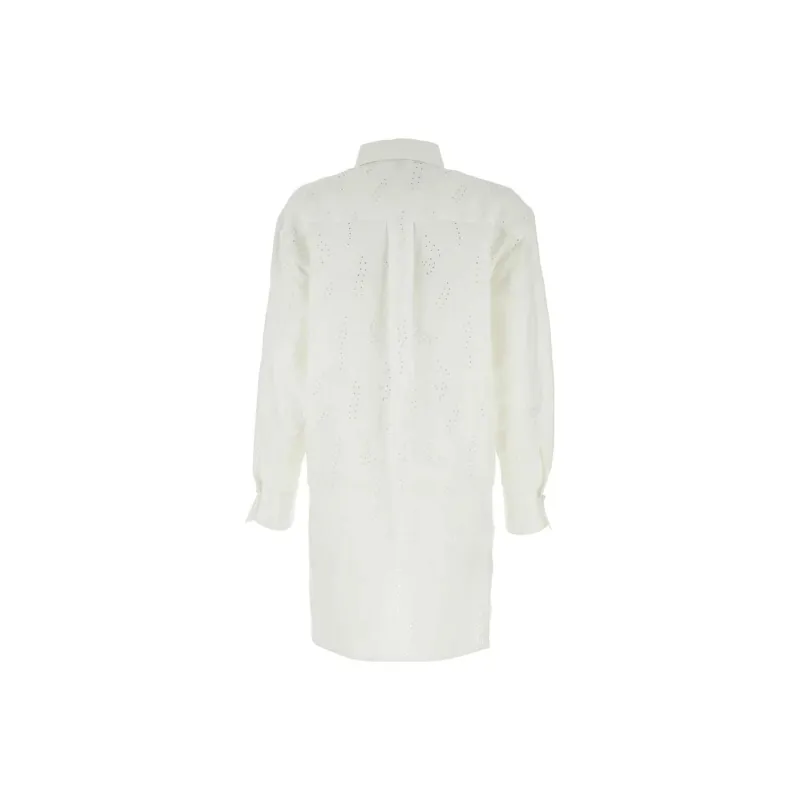 Chloé X Eres Patricia Broderie anglaise Shirtdress-1