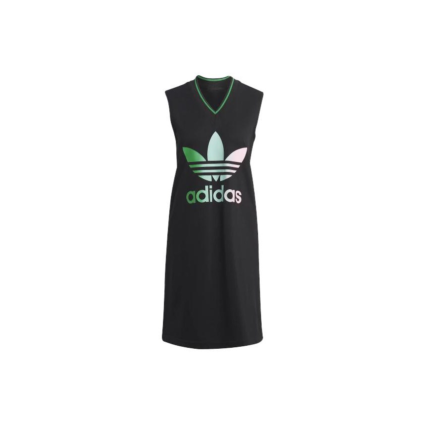 Adidas Originals Sleeveless Dresses Women's Black S - POIZON
