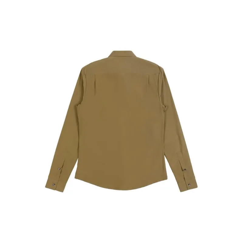 GUCCI Shirts Men Brown-1