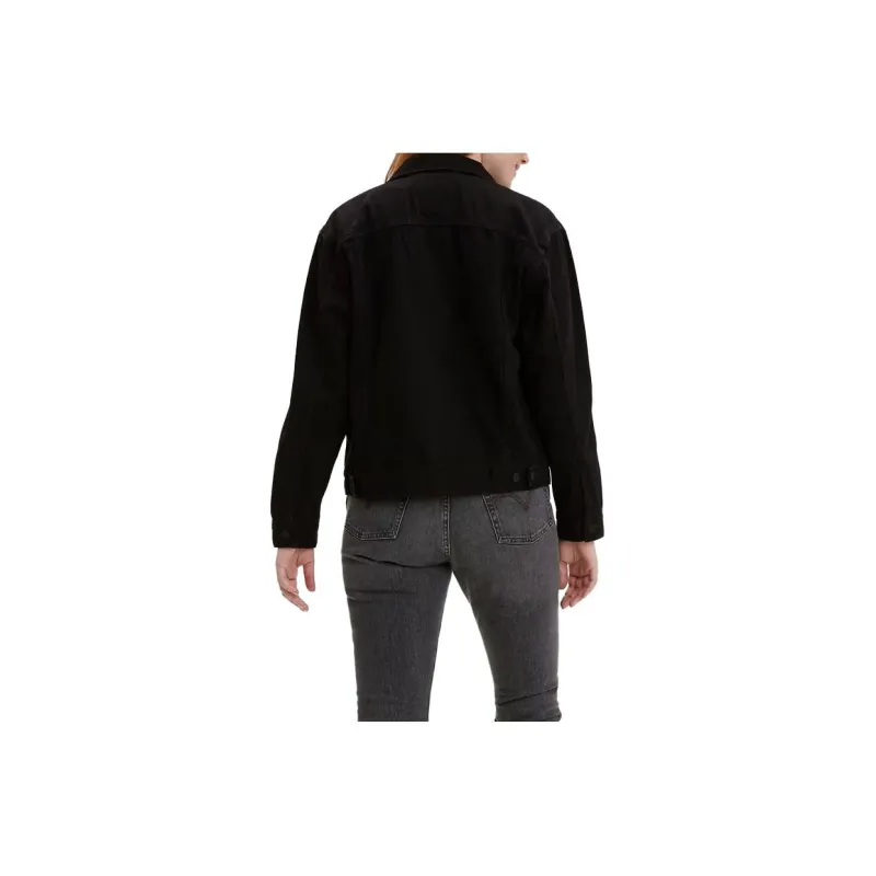 Levis Denim Jackets Women's Black-1