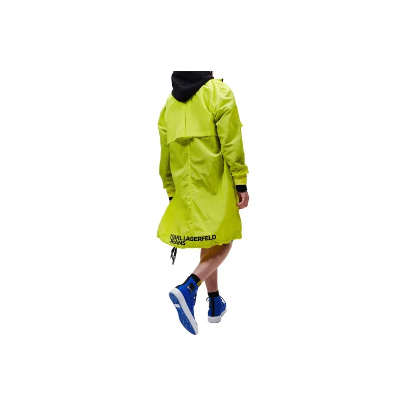 KARL LAGERFELD / Karl Lagerfeld Jeans Oversized Logo-patch Coat-1
