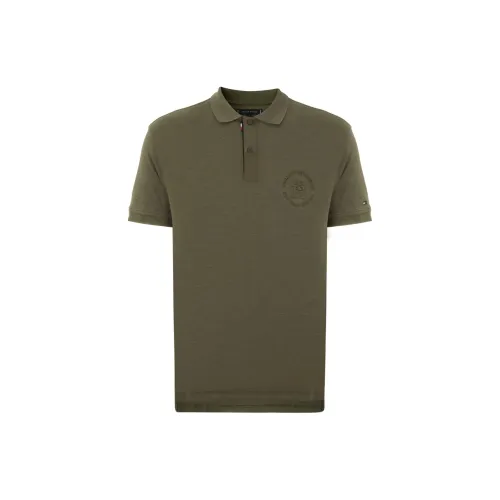 Tommy Hilfiger Polo Shirts Men Army Green RBN