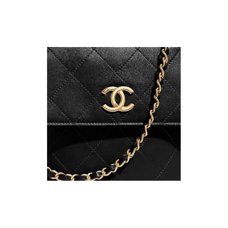 CHANEL Gabrielle Calfskin Shoulder Bag, Crossbody Bag Women's Black-2