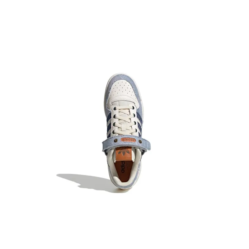 Adidas Forum Low Blue Cloud White-4