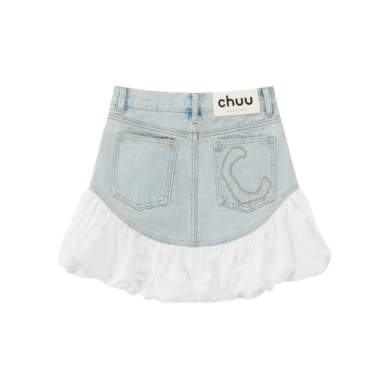 CHUU Denim Short Skirts Women's-1