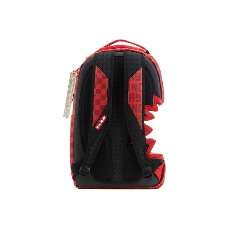 SPRAYGROUND PVC Travel Bags Backpack Large Size Unisex Red-4