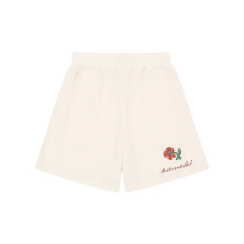 MostwantedLab Vintage Flower Casual Shorts Unisex