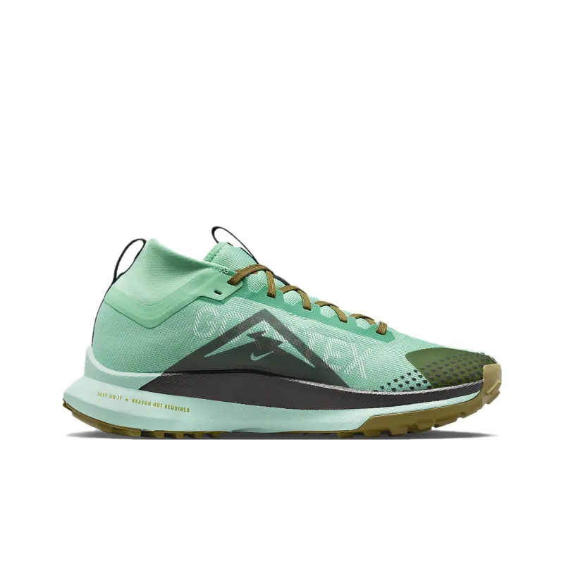 Nike React Pegasus Trail 4 Gore Tex Spring Green Olive Flak Mint Foam Black-1