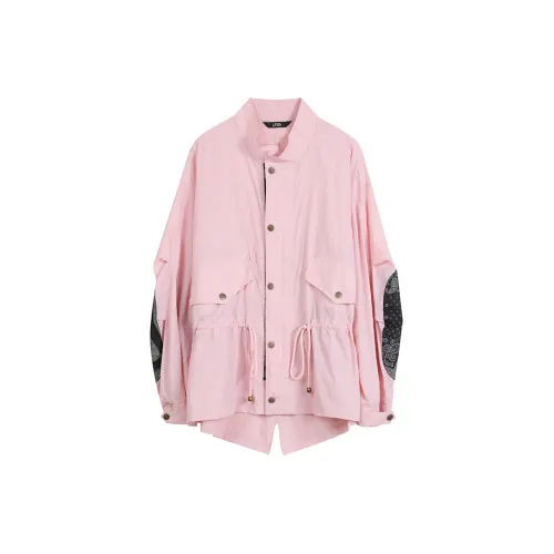 ELF SACK Jackets Women's Butterfly Pink