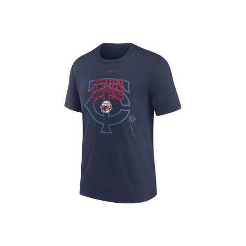 Nike T-Shirts Men Navy Blue