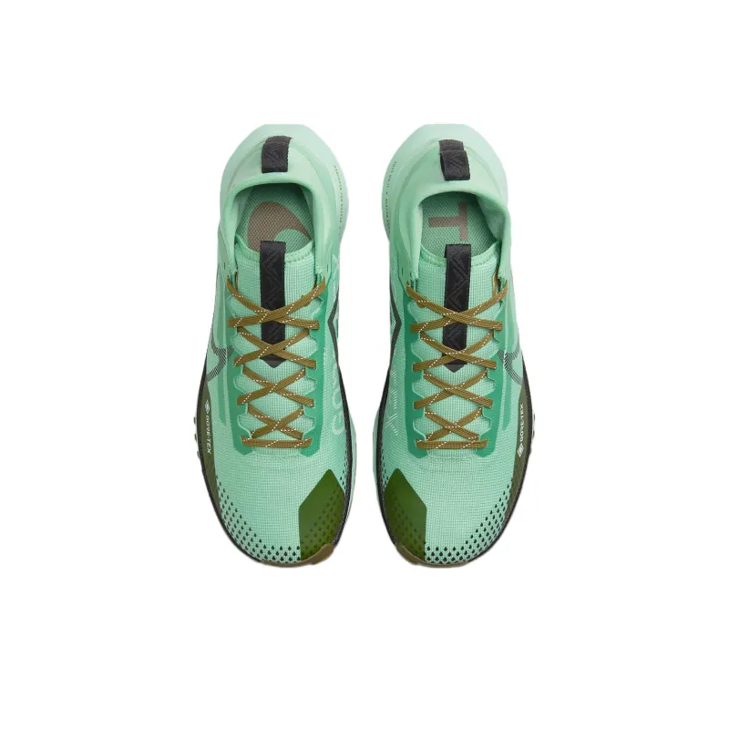 Nike React Pegasus Trail 4 Gore Tex Spring Green Olive Flak Mint Foam Black-3