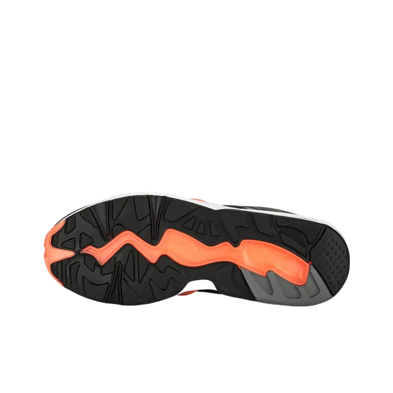 PUMA Blaze Of Glory Anti Slip Wear Resistant Mid Top Sports Casual Shoes Unisex Black Pink-4