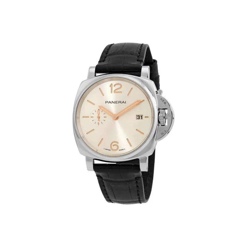 PANERAI LUMINOR DUE Collection Automatic Mechanical Movement Men's Watches Watch 42mm Gold Dial PAM01249-1