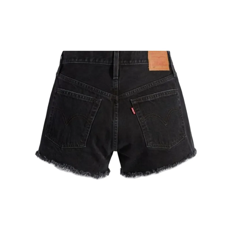 Levi's Denim Shorts Women's Black-1
