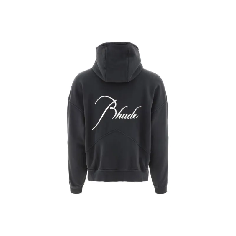 RHUDE Logo embroidered Hoodie-1