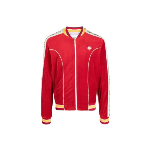 CASABLANCA Velour Tracksuit Jacket