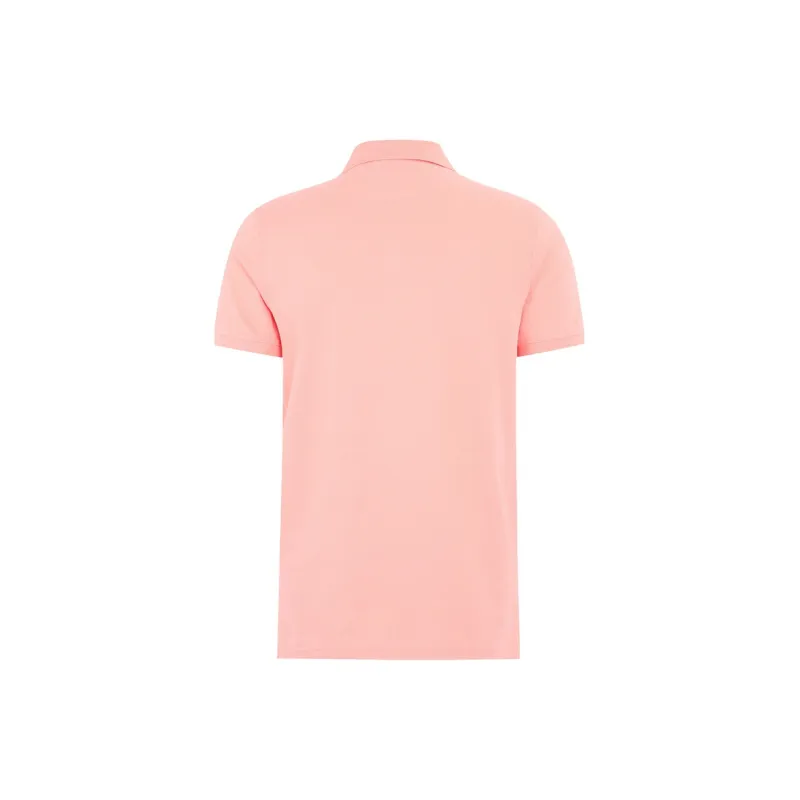 Tommy Hilfiger 1985 Series Polo Shirt Men's Light Orange Red-1