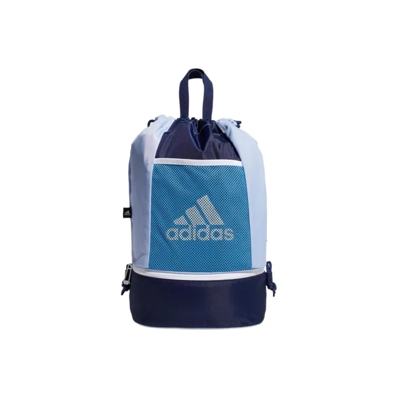 Adidas Recycled Polyester Sports Gym Bag Backpack Regular Unisex Dark Blue-0