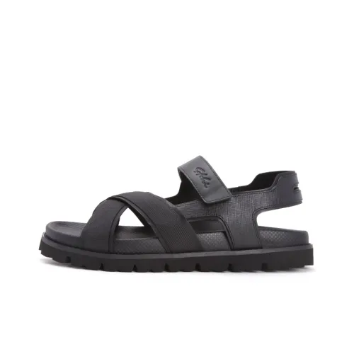 Satchi Beach Sandals Men Black