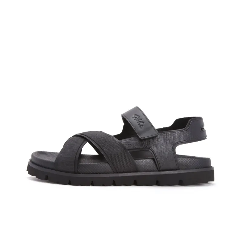 Satchi Stylish Sandals Men's Black-0