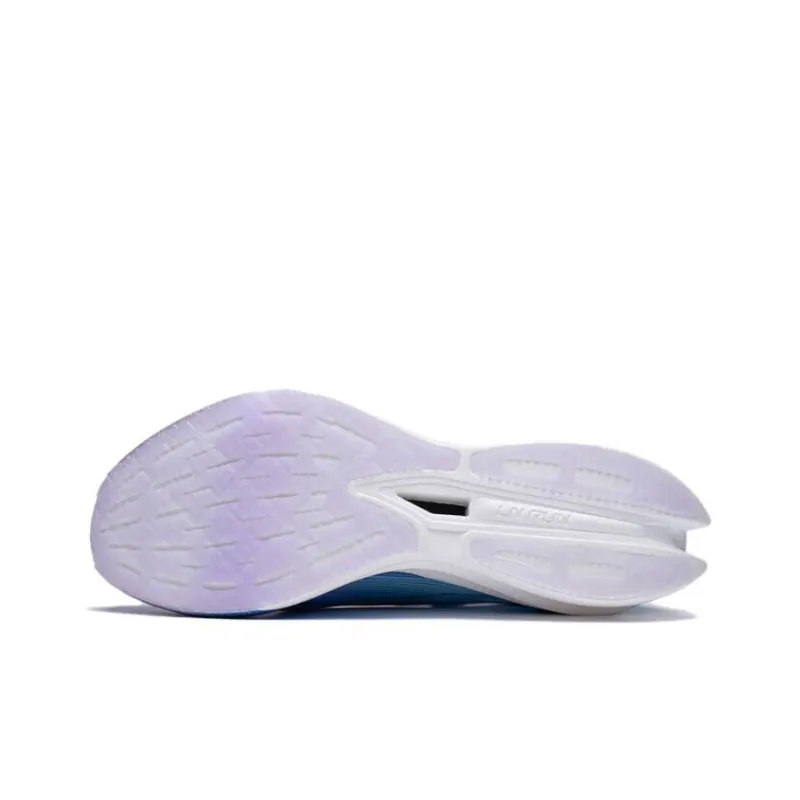 LiNing Feidian 3 Elite Anti Slip Wear Resistant Low Top Running Shoes Unisex Soft Purple-3