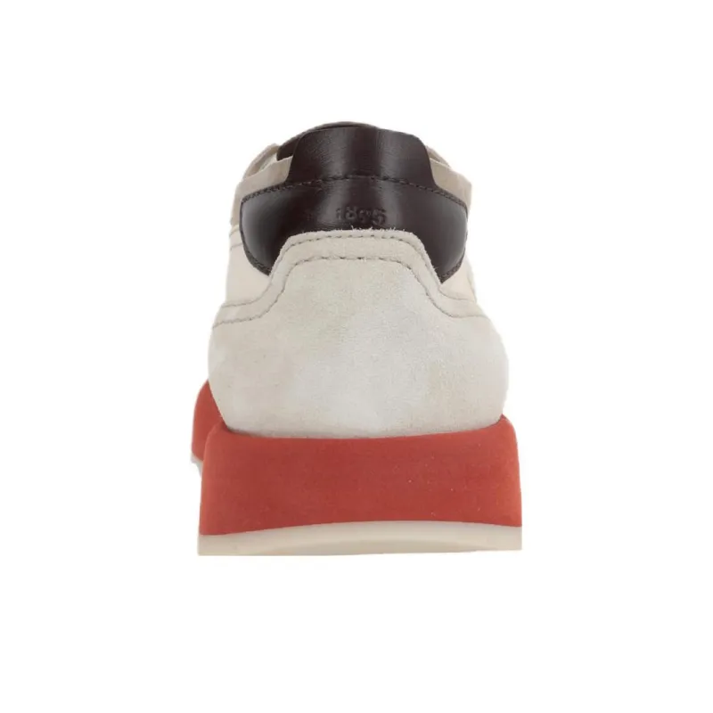 BERLUTI Low Top Sports Casual Shoes Men's Gray Orange-3