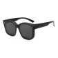 Matte Black Frame with Gray Lens
