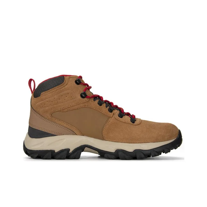 Columbia Newton Ridge Plus Anti-Slip Wear-Resistant Mid-Top Outdoor Shoes Men's Brown Black-1