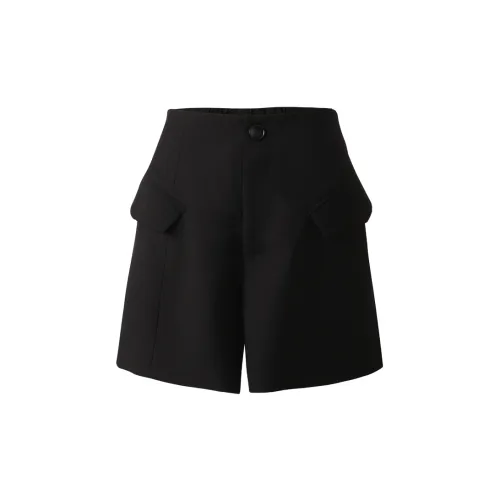 YESWOMEN Casual Shorts Women's Black