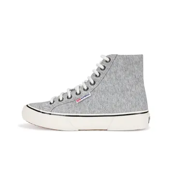 SUPERGA High-Top Sports Casual Shoes Women's Gray