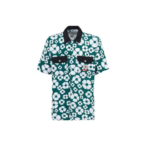 MARNI X Carhartt WIP Co-branded Series Shirts Men Green