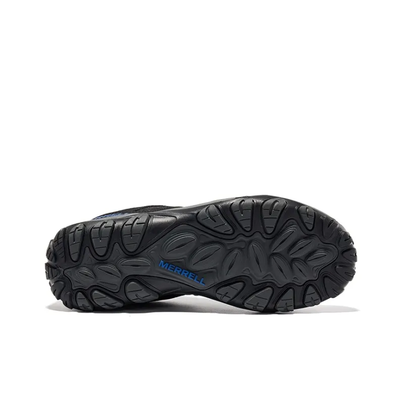 MERRELL Accentor 3 WP Shock Absorbing Non Slip Waterproof Breathable And Lightweight Low Top Outdoor Shoes Men's Black-4
