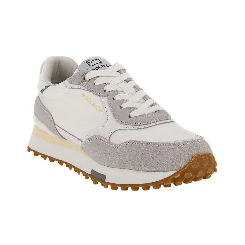 WOOLRICH Low-Top Sports Casual Shoes Women's Gray White-1