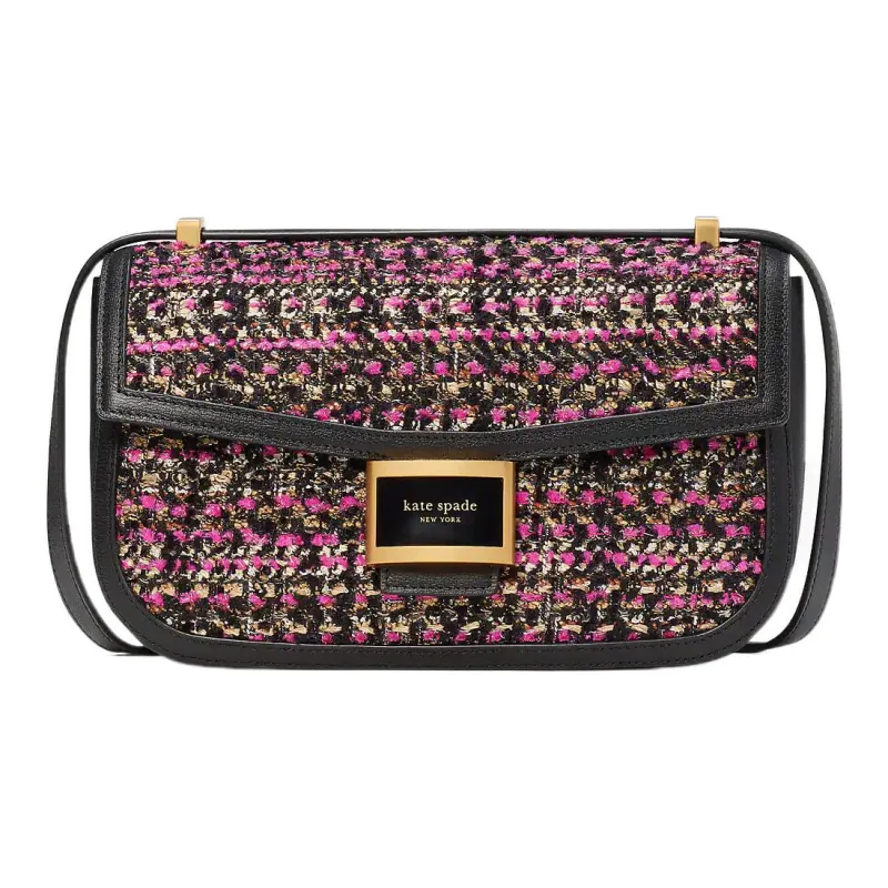 Kate Spade Katy Leather Messenger Bag Handbags Shoulder Bags Women's Pink-0