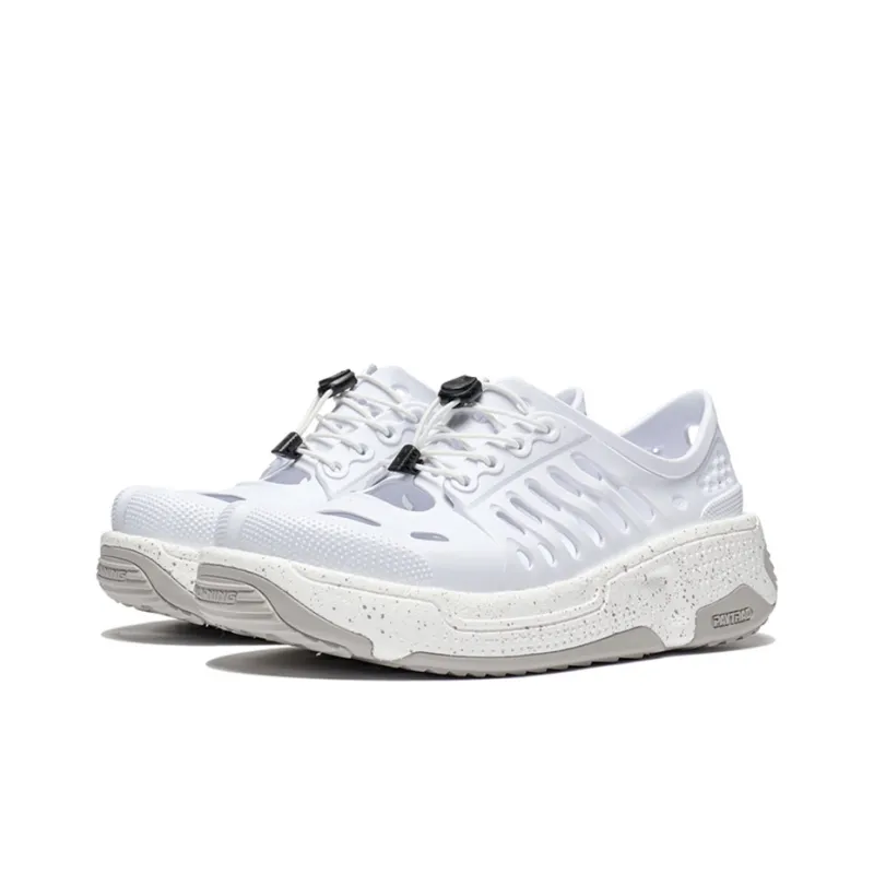 LiNing Pan Gu Trek Breathable Sports Sandals Women's Standard White-2