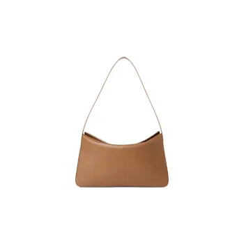 Balenciaga Leather Handbag Shoulder Bag Women's Brown